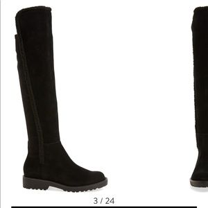 Juno Faux Shearling Trim Boot